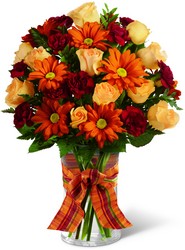 The FTD Golden Autumn Bouquet from Visser's Florist and Greenhouses in Anaheim, CA